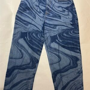 Wild Fable High Rise Baggy Jeans Ladies  12/ 31R blue denim
